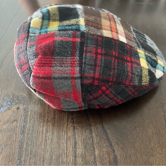 Walrus Hats Plaid Patchwork Polyester Kids Ivy Cap (Toddler, Boys, Youth) - Picture 3 of 15